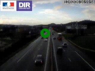 <h2>Caméra autoroute à Saint-Etienne (Les Littes) à hauteur du Ikea Saint-Etienne sur l'A72 en direction de Roanne</h2>