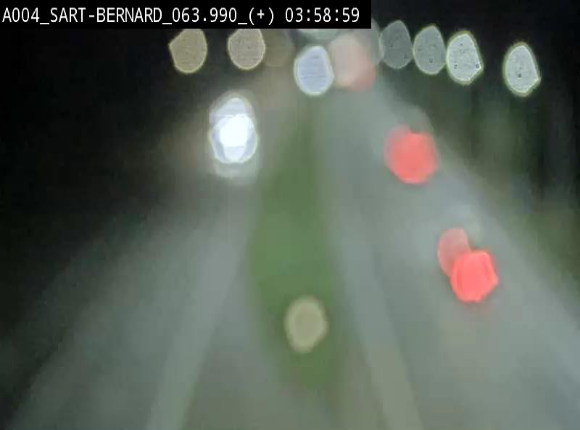 <h2>Webcam sur l'E411 à hauteur de la jonction avec la N4 à la sortie de Namur. Vue orientée vers Luxembourg</h2>