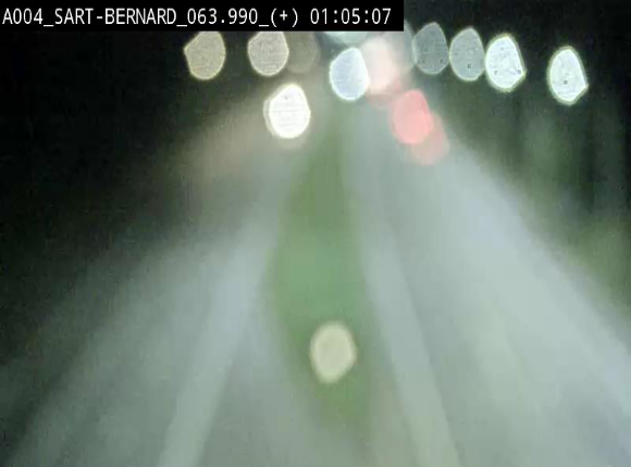 <h2>Webcam sur l'E411 à hauteur de la jonction avec la N4 à la sortie de Namur. Vue orientée vers Luxembourg</h2>