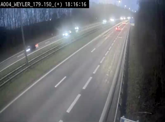 <h2>Webcam juste après la sortie 31 Arlon qui permet de rejoindre l'E411 depuis la N82</h2>