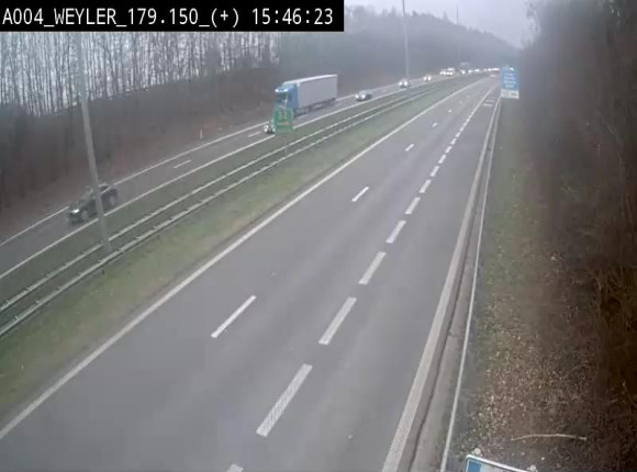 <h2>Webcam juste après la sortie 31 Arlon qui permet de rejoindre l'E411 depuis la N82</h2>