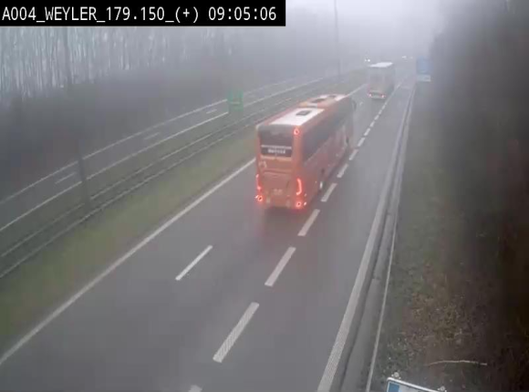 <h2>Webcam juste après la sortie 31 Arlon qui permet de rejoindre l'E411 depuis la N82</h2>