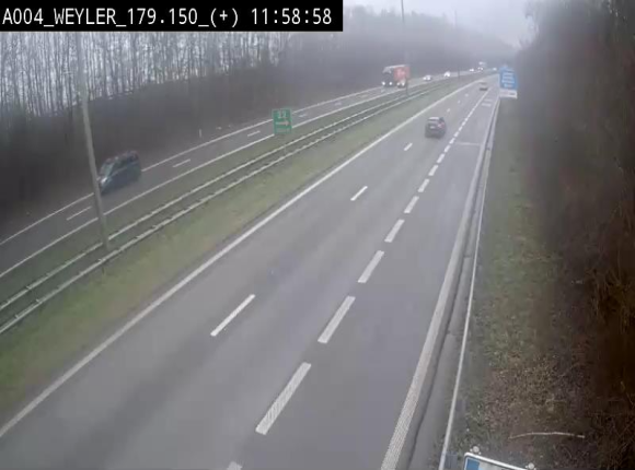 <h2>Webcam juste après la sortie 31 Arlon qui permet de rejoindre l'E411 depuis la N82</h2>