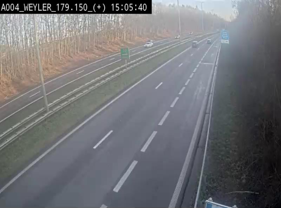 <h2>Webcam juste après la sortie 31 Arlon qui permet de rejoindre l'E411 depuis la N82</h2>