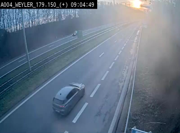 <h2>Webcam juste après la sortie 31 Arlon qui permet de rejoindre l'E411 depuis la N82</h2>