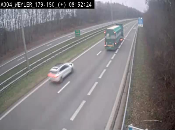 <h2>Webcam juste après la sortie 31 Arlon qui permet de rejoindre l'E411 depuis la N82</h2>