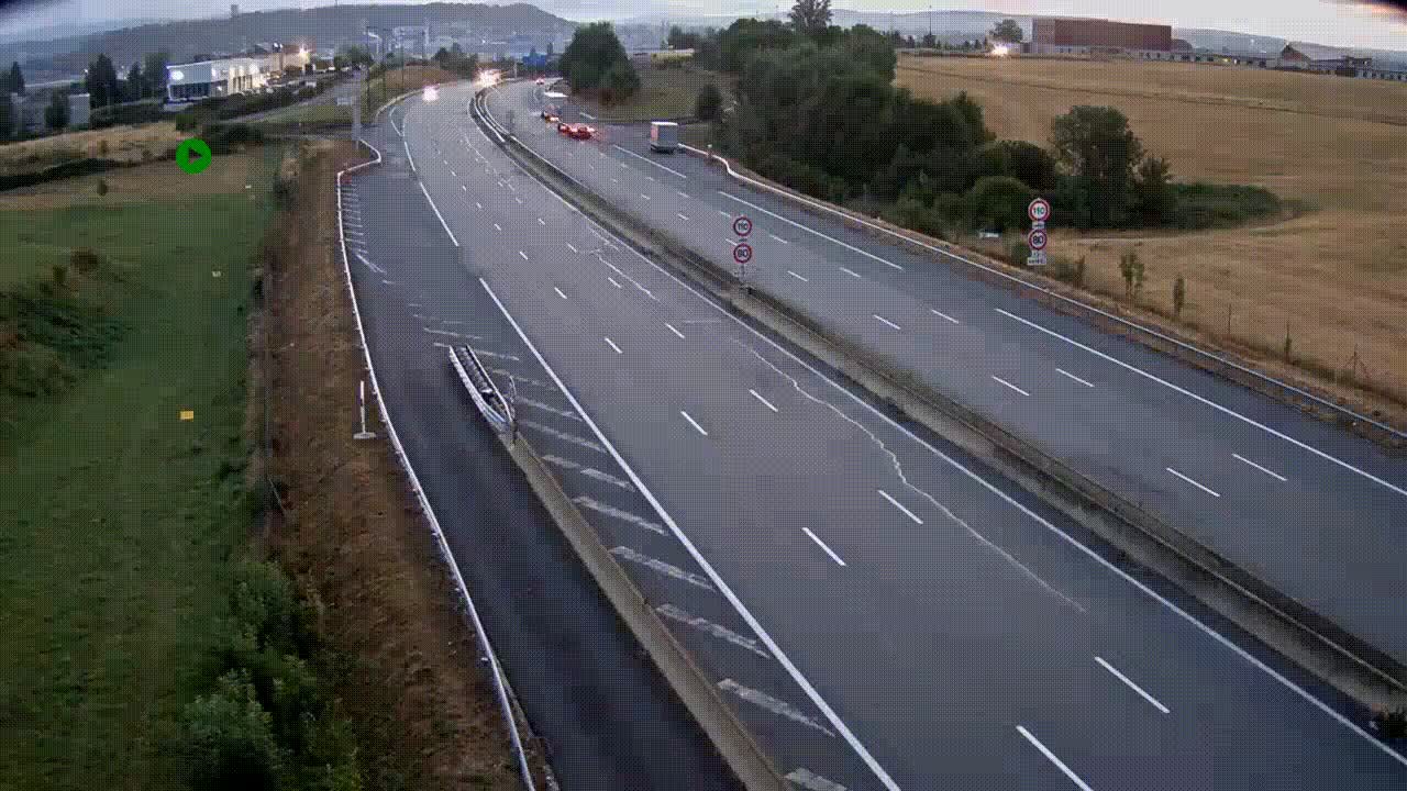 Caméra autoroute France - A36, Exincourt — Rue de Pontarlier
