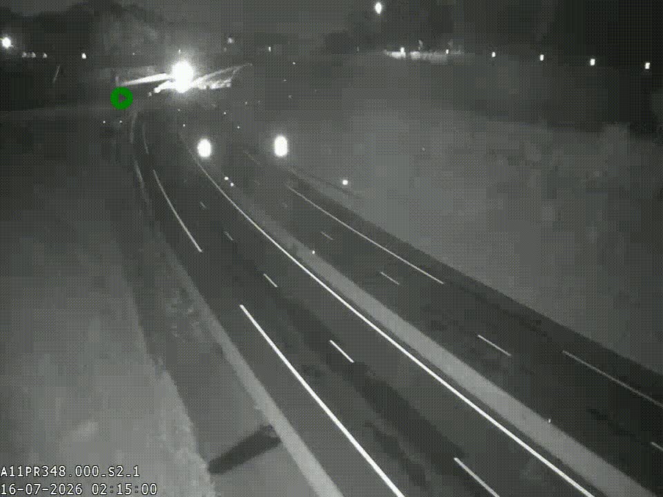 Caméra autoroute France - A11, Nantes, en direction de Angers