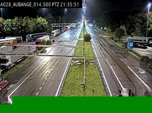 <h2>Webcam autoroute Belgique - Aubange - A28 direction Arlon - BK 14</h2>