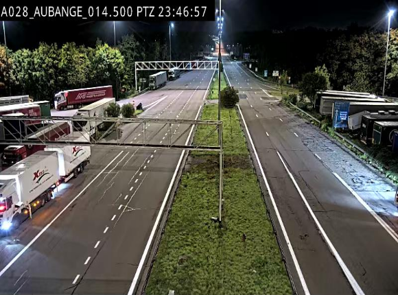 <h2>Webcam autoroute Belgique - Aubange - A28 direction Arlon - BK 14</h2>