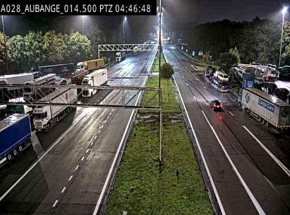 <h2>Webcam autoroute Belgique - Aubange - A28 direction Arlon - BK 14</h2>