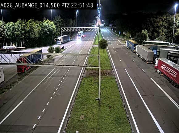 <h2>Webcam autoroute Belgique - Aubange - A28 direction Arlon - BK 14</h2>