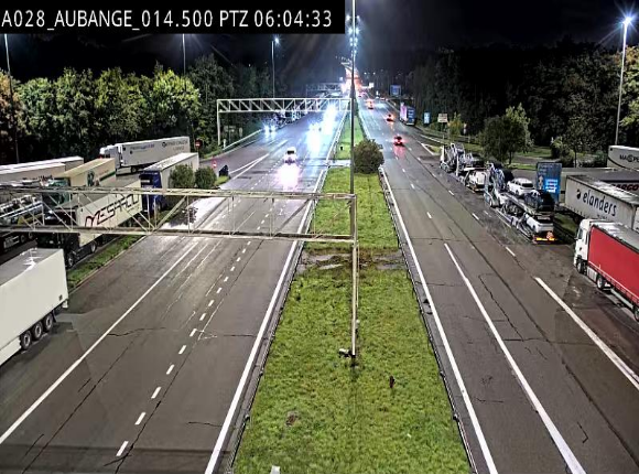 <h2>Webcam autoroute Belgique - Aubange - A28 direction Arlon - BK 14</h2>