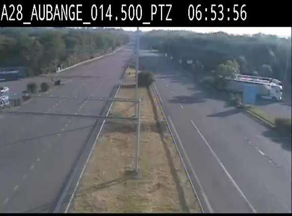 <h2>Webcam autoroute Belgique - Aubange - A28 direction Arlon - BK 14</h2>
