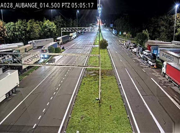 <h2>Webcam autoroute Belgique - Aubange - A28 direction Arlon - BK 14</h2>
