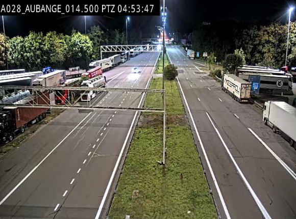 <h2>Webcam autoroute Belgique - Aubange - A28 direction Arlon - BK 14</h2>