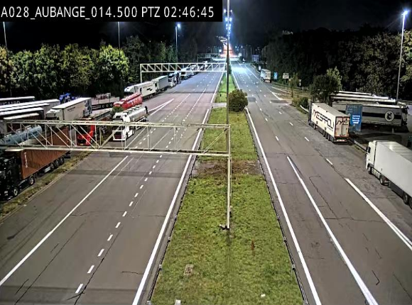 <h2>Webcam autoroute Belgique - Aubange - A28 direction Arlon - BK 14</h2>