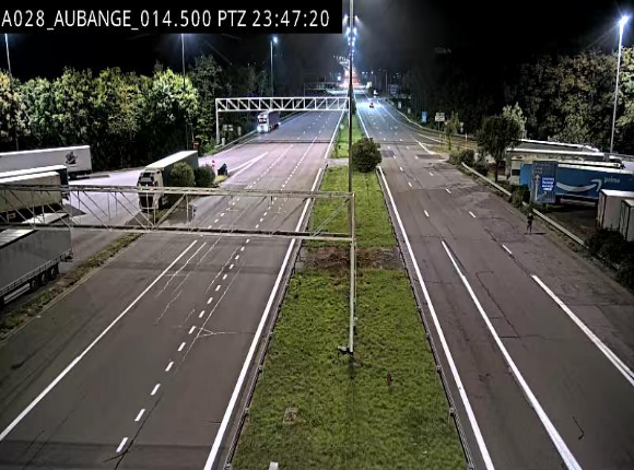 <h2>Webcam autoroute Belgique - Aubange - A28 direction Arlon - BK 14</h2>