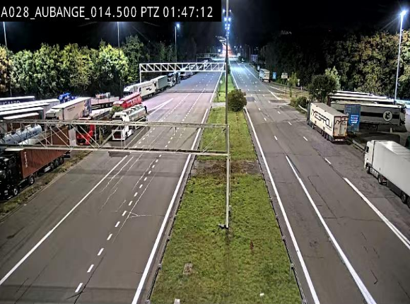 <h2>Webcam autoroute Belgique - Aubange - A28 direction Arlon - BK 14</h2>