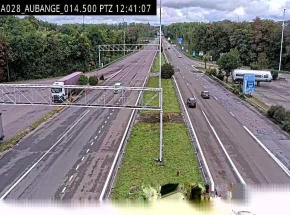 <h2>Webcam autoroute Belgique - Aubange - A28 direction Arlon - BK 14</h2>
