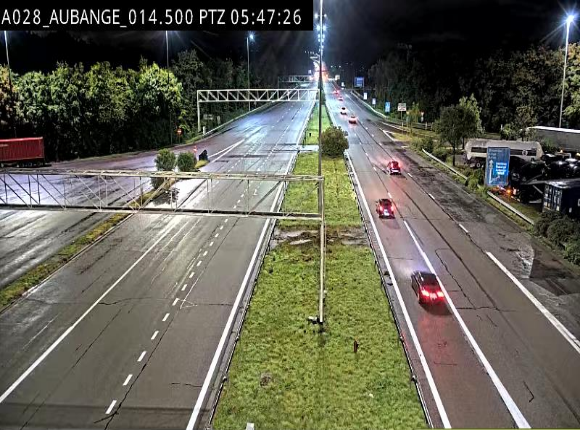 <h2>Webcam autoroute Belgique - Aubange - A28 direction Arlon - BK 14</h2>