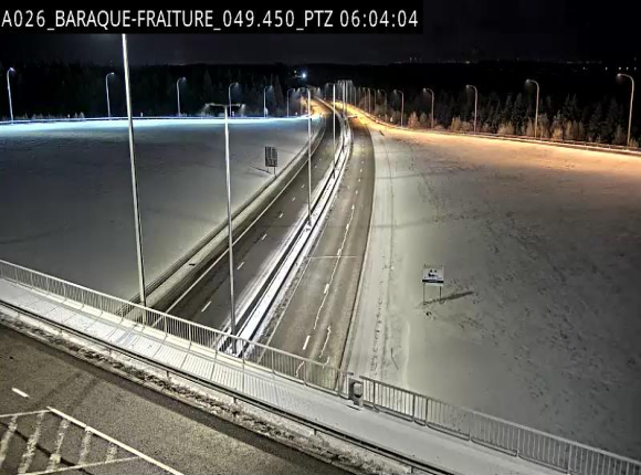 <h2>Webcam à la Baraque de Fraiture à la jonction entre l'E25 et la N89 à hauteur de Vielsalm</h2>