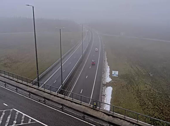 <h2>Webcam à la Baraque de Fraiture à la jonction entre l'E25 et la N89 à hauteur de Vielsalm</h2>