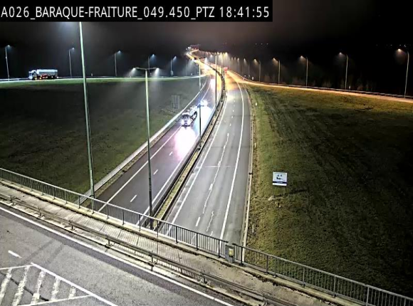 <h2>Webcam à la Baraque de Fraiture à la jonction entre l'E25 et la N89 à hauteur de Vielsalm</h2>