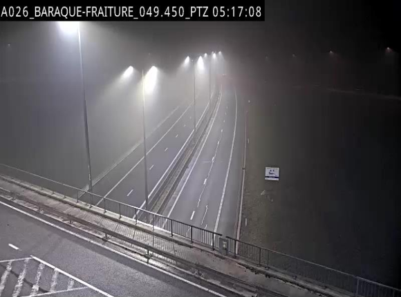 <h2>Webcam à la Baraque de Fraiture à la jonction entre l'E25 et la N89 à hauteur de Vielsalm</h2>