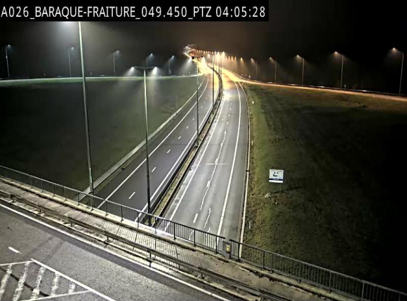 <h2>Webcam à la Baraque de Fraiture à la jonction entre l'E25 et la N89 à hauteur de Vielsalm</h2>