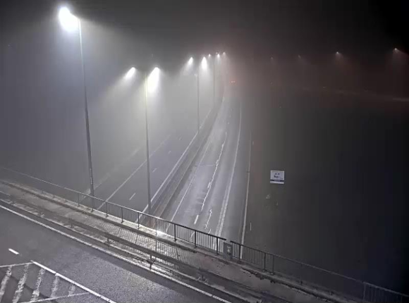 Webcam à la Baraque de Fraiture à la jonction entre l'E25 et la N89 à hauteur de Vielsalm