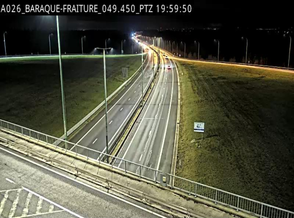 <h2>Webcam à la Baraque de Fraiture à la jonction entre l'E25 et la N89 à hauteur de Vielsalm</h2>