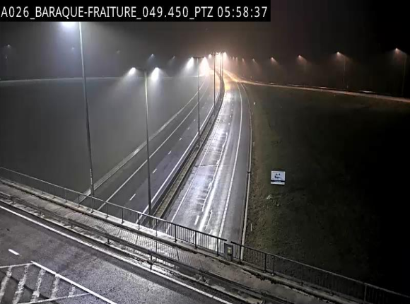 <h2>Webcam à la Baraque de Fraiture à la jonction entre l'E25 et la N89 à hauteur de Vielsalm</h2>