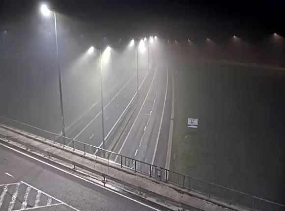 Webcam à la Baraque de Fraiture à la jonction entre l'E25 et la N89 à hauteur de Vielsalm