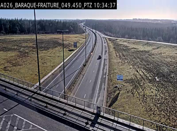 <h2>Webcam à la Baraque de Fraiture à la jonction entre l'E25 et la N89 à hauteur de Vielsalm</h2>