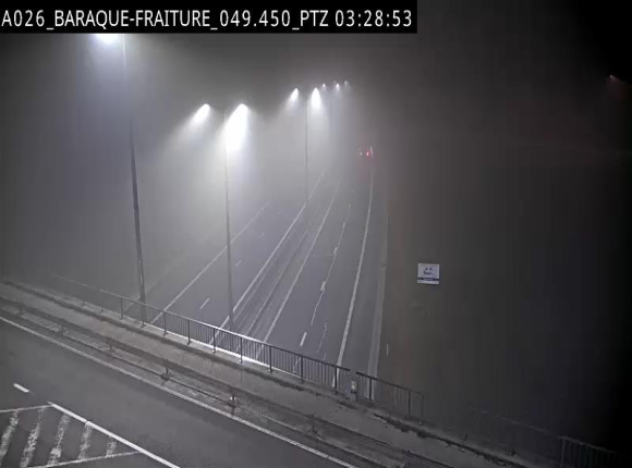 <h2>Webcam à la Baraque de Fraiture à la jonction entre l'E25 et la N89 à hauteur de Vielsalm</h2>