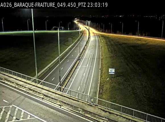 <h2>Webcam à la Baraque de Fraiture à la jonction entre l'E25 et la N89 à hauteur de Vielsalm</h2>