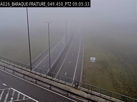 <h2>Webcam à la Baraque de Fraiture à la jonction entre l'E25 et la N89 à hauteur de Vielsalm</h2>