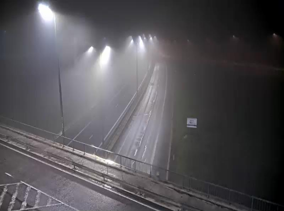 Webcam à la Baraque de Fraiture à la jonction entre l'E25 et la N89 à hauteur de Vielsalm