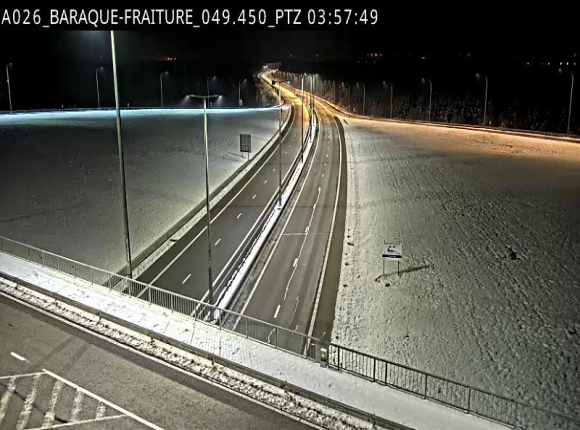 <h2>Webcam à la Baraque de Fraiture à la jonction entre l'E25 et la N89 à hauteur de Vielsalm</h2>