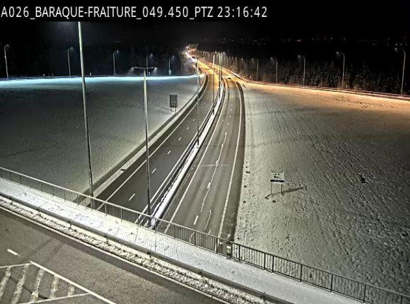 <h2>Webcam à la Baraque de Fraiture à la jonction entre l'E25 et la N89 à hauteur de Vielsalm</h2>