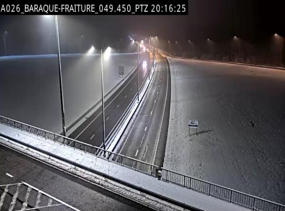 <h2>Webcam à la Baraque de Fraiture à la jonction entre l'E25 et la N89 à hauteur de Vielsalm</h2>