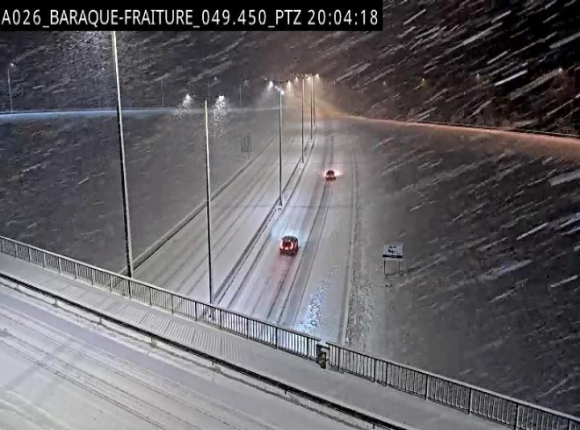 <h2>Webcam à la Baraque de Fraiture à la jonction entre l'E25 et la N89 à hauteur de Vielsalm</h2>