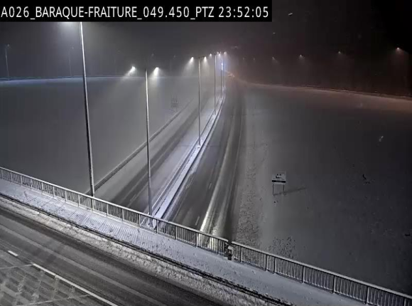 <h2>Webcam à la Baraque de Fraiture à la jonction entre l'E25 et la N89 à hauteur de Vielsalm</h2>