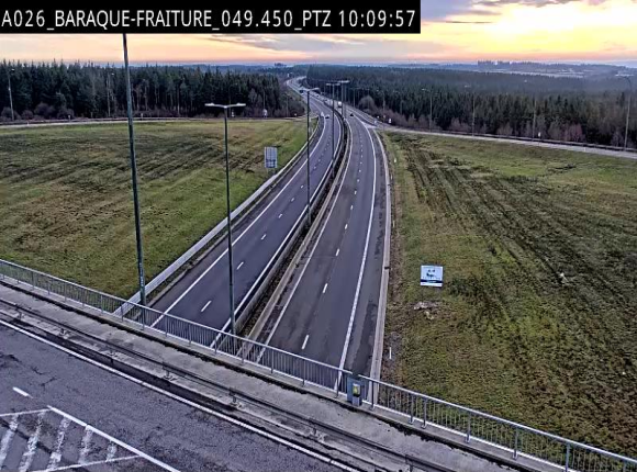 <h2>Webcam à la Baraque de Fraiture à la jonction entre l'E25 et la N89 à hauteur de Vielsalm</h2>