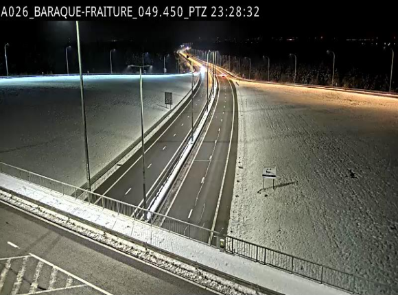 <h2>Webcam à la Baraque de Fraiture à la jonction entre l'E25 et la N89 à hauteur de Vielsalm</h2>