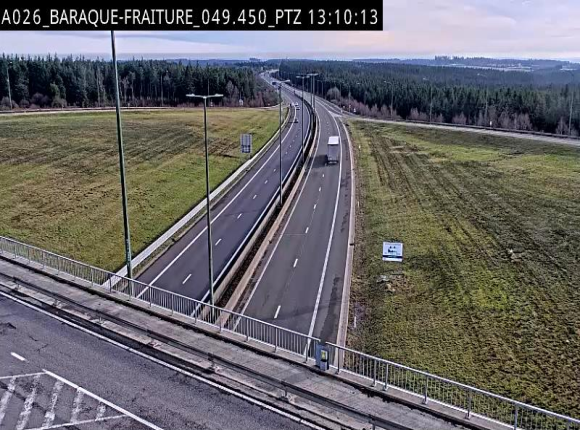 <h2>Webcam à la Baraque de Fraiture à la jonction entre l'E25 et la N89 à hauteur de Vielsalm</h2>