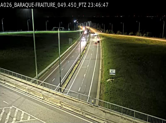 <h2>Webcam à la Baraque de Fraiture à la jonction entre l'E25 et la N89 à hauteur de Vielsalm</h2>