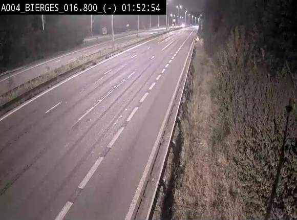 <h2>Webcam E411(A4) à Wavre, à hauteur de la sortie 5 Bierges. Vue orientée vers Bruxelles</h2>