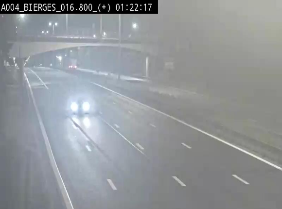 <h2>Webcam à Wavre, à hauteur de la sortie 5 Bierges. Vue orientée vers Namur</h2>